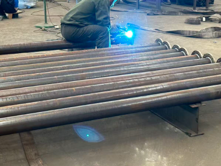 临沂20#无缝注浆管加工108*6钢花管棚管
